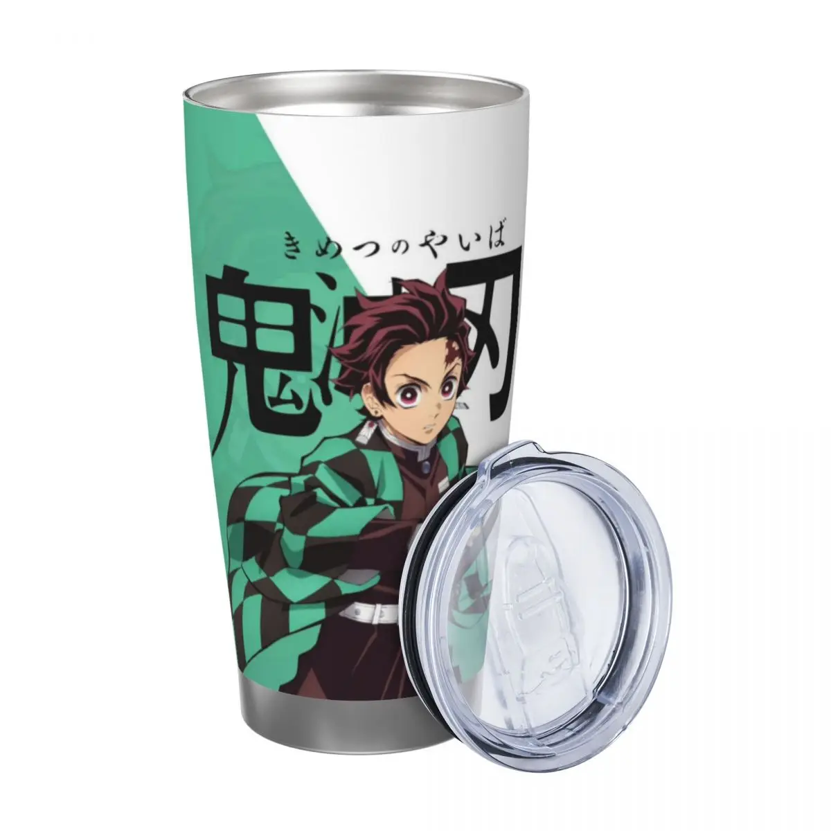 Demon Slayer Kimetsu No Yaiba 20oz Stainless Steel Insulated Thermal Coffee Car Cup Cold Hot Mugs Vacuum Flask