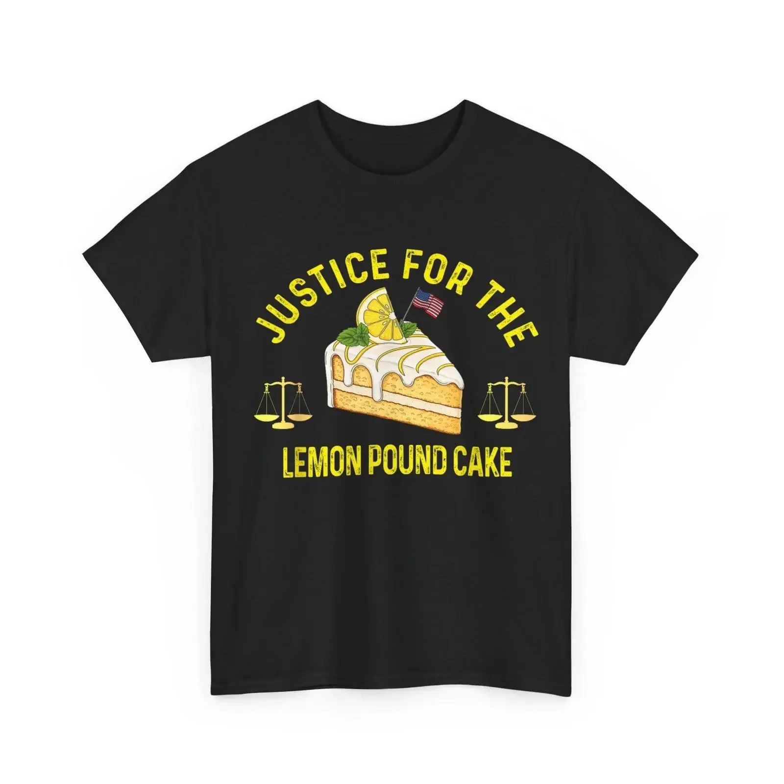Funny Lemon Pound Cake Vintage For Matching Men T Shirt vintage Washed streetwear graphic Comfortable Stretched Soft fashion