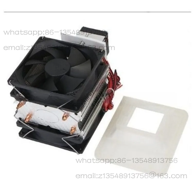 12V electronic refrigerator DIY semiconductor refrigeration sheet Small air conditioner Refrigerator making kit Cooling module