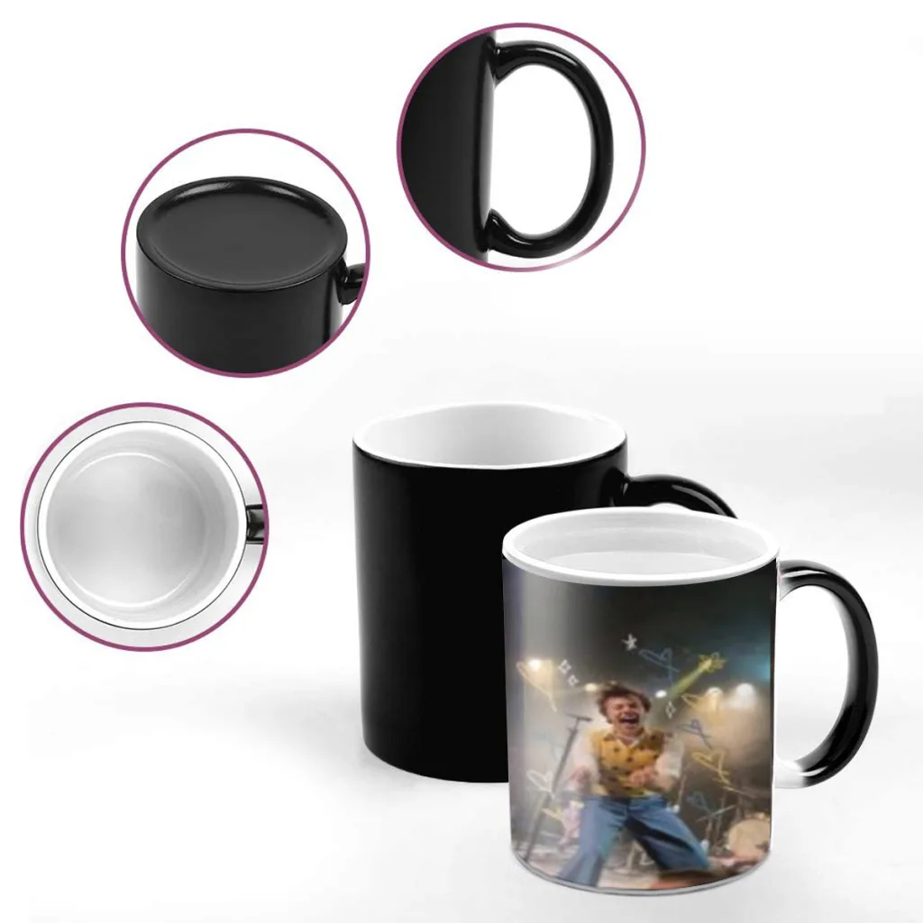 Custom-H-Harry-Style-Coffee Cup Creative Color Changing Ceramic Magic Tea Milk Coffee Mug Funny Gif