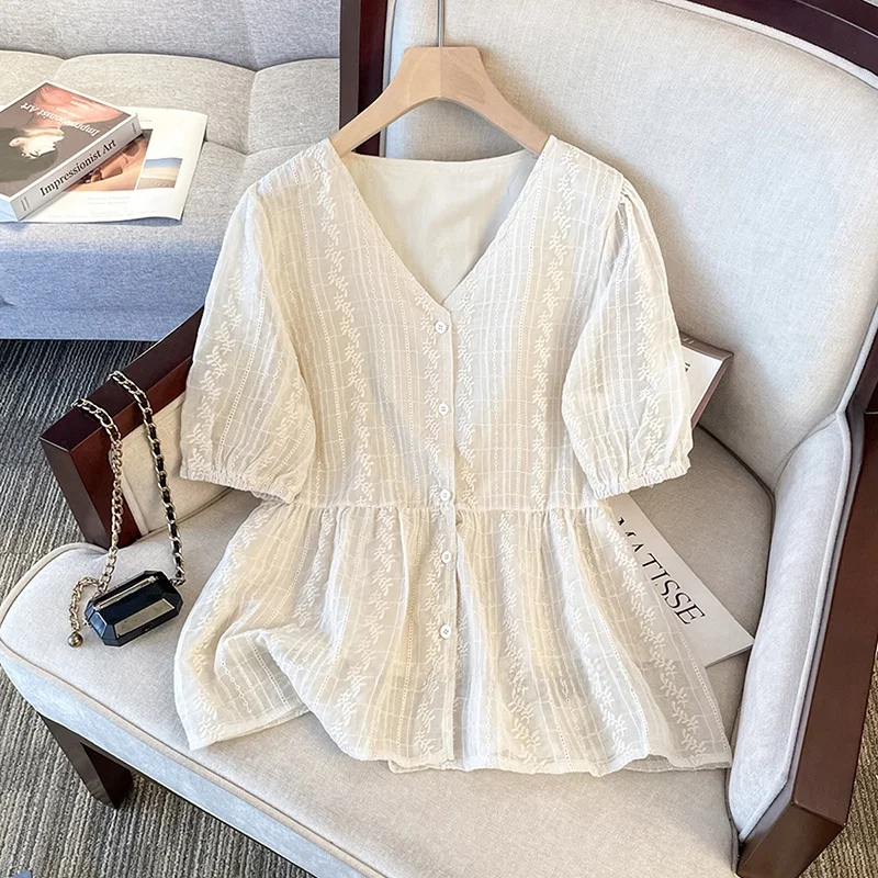 

Женское летнее шифоновое кружевное шифоновое платье больших размеров с вышивкой и грушевым принтом, цельное боди Pe Office Sle