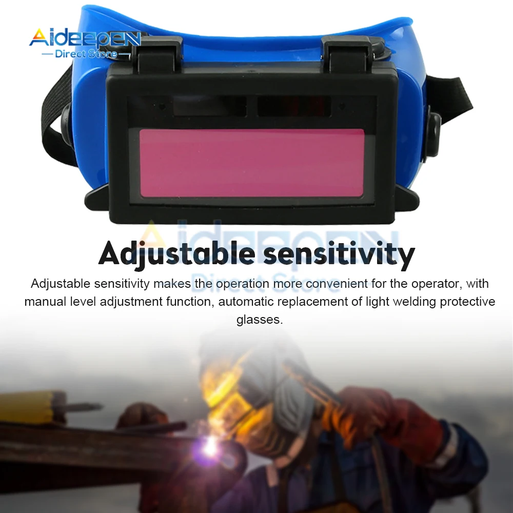 Welding Goggles Automatic Solar Automatic Darkening Safety Glasses TIG MIG MMA Welding Goggles Welder Glasses Protective Tools