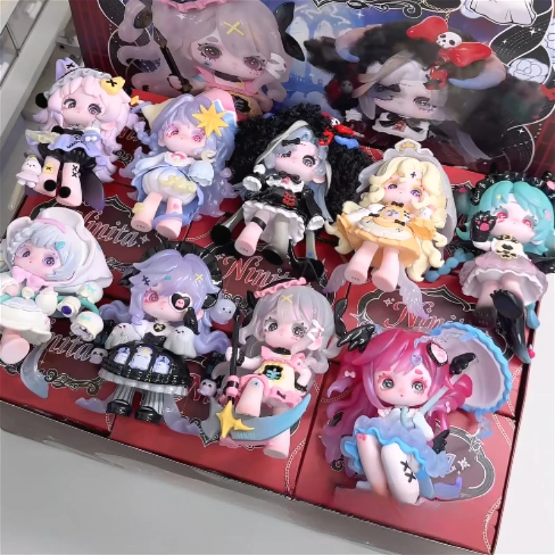 ニニタ魔女啓示シリーズブラインドボックスかわいいニニタアニメ - Model Kit Anime Girl のレビューと価格