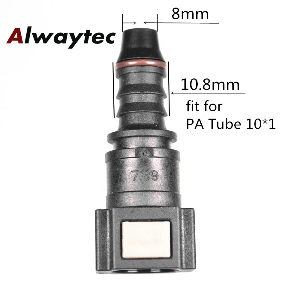 ALWAYTEC Auto Fuel Line Hose Quick Release Connector Automotive Plastic Junctions Not Of Metal For Pipes Of  Vehicle