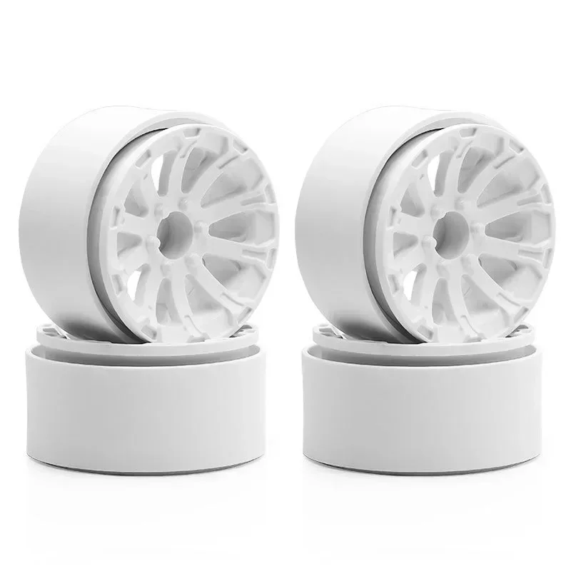 

4PCS Plastic Beadlock 1.9" Wheel Hub Wheel Rim for 1/10 RC Crawler Car Axial