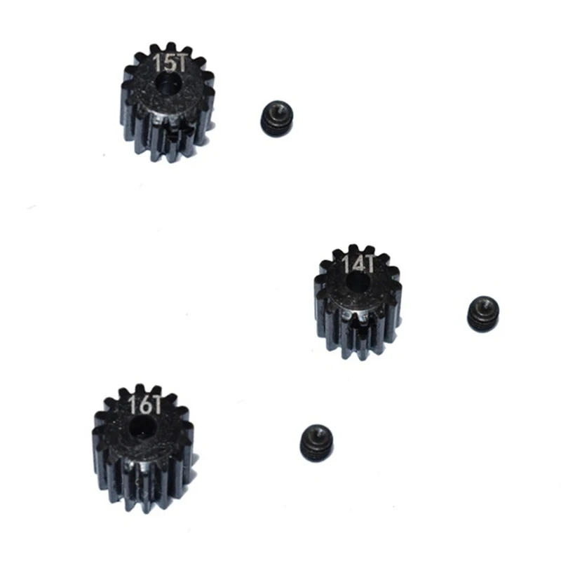 Metal Harden Steel 45 Motor Gear For LOSI 1/18 Mini-T 2.0 2WD Stadium Truck RC Car Upgrades Parts