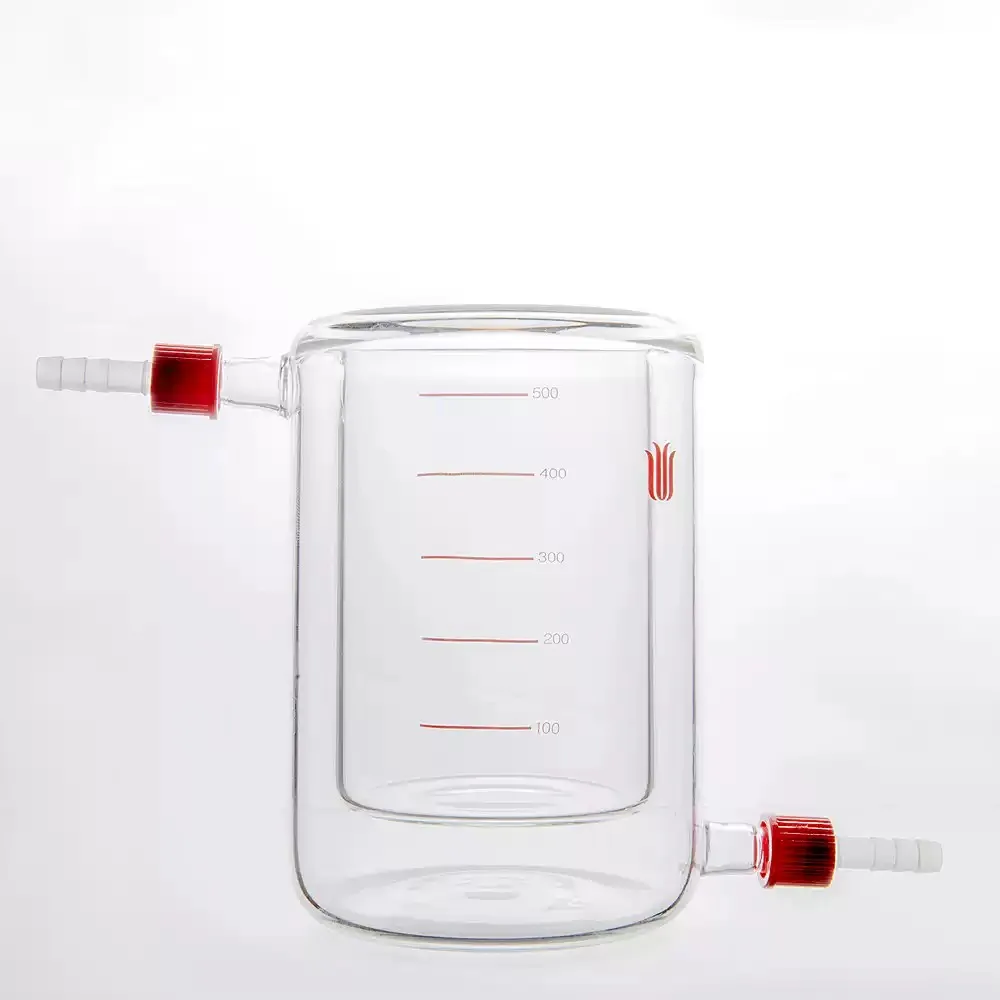 Synthware Borosilicate Glass Jacketed Beaker with Removable Spout B18 50ml-2000ml B180050Z,1PCS 50ml To 1000ml Beaker