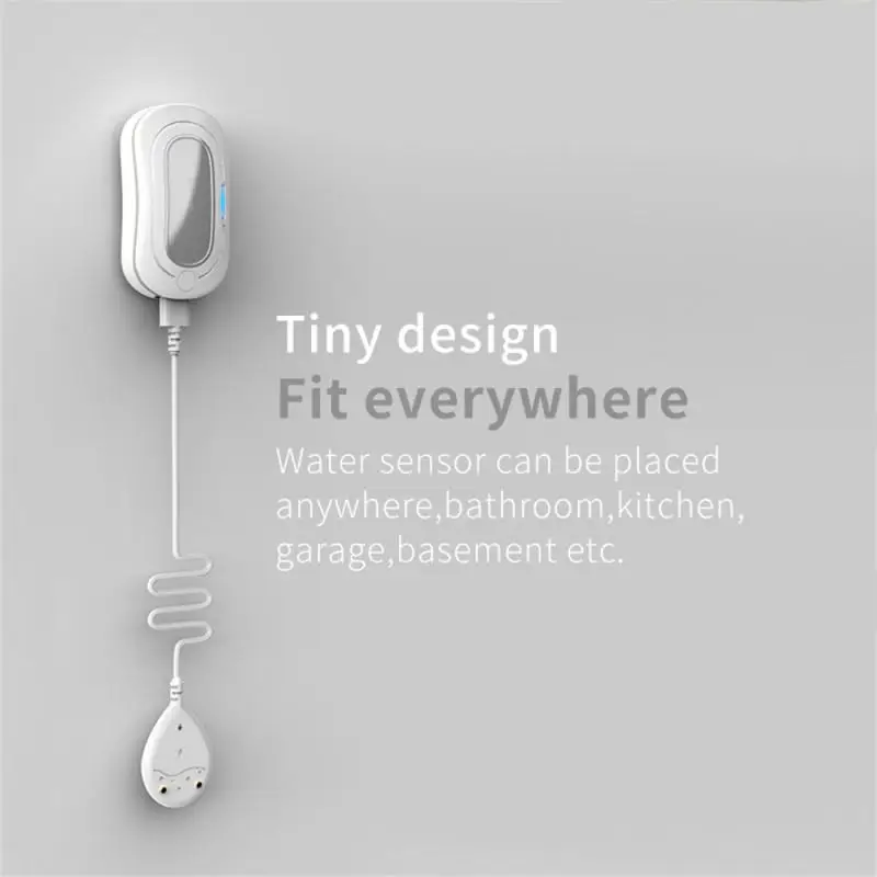 CORUI Tuya Zigbee Smart Leak Sensor Smart Life Water Detector Home Water Overflow Alarm Flood Sensor Water Leakage Detector