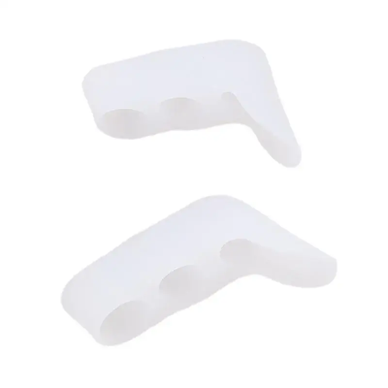 Toe Spacers Soft Three Loop Corrector for Pinky Toe Alignment Tailors Bunion Management and Comfortable Wear