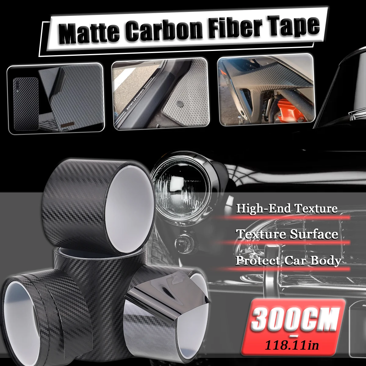 

Защитная накладка на порог автомобиля 3M, матовая черная, из углеродного волокна K3D, износостойкая, для защиты кузова, аксессуары для самостоятельной установки