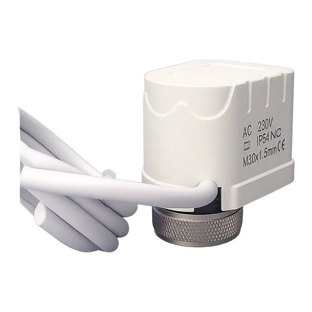 Intelligent 4-Wire Electric Heating Actuator For Underfloor Heating Manifold Water Pump Linkage Solenoid Valve