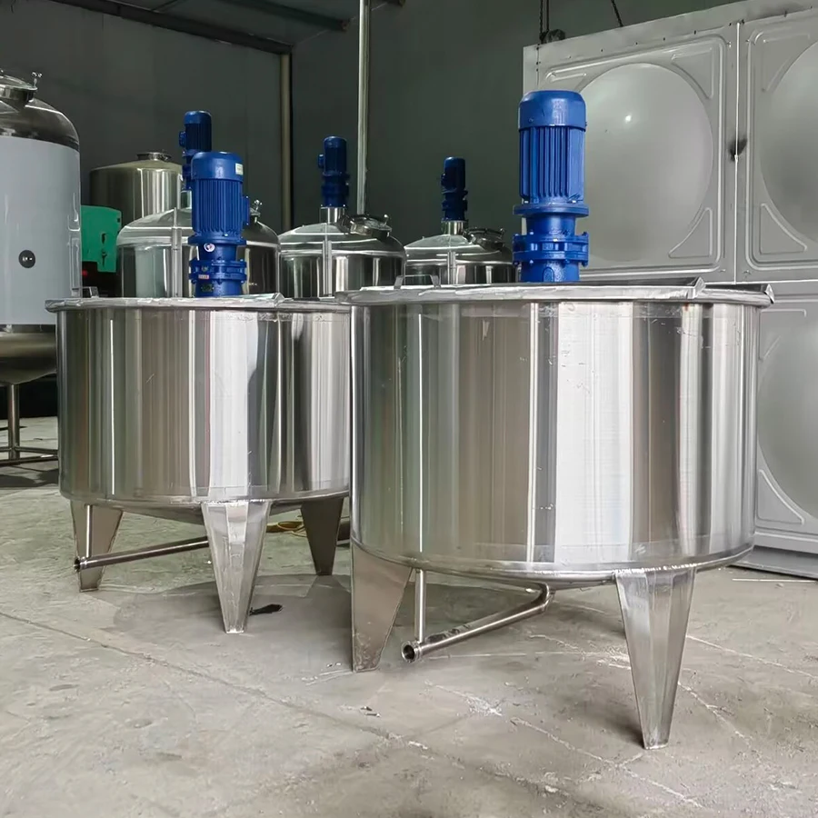 Miscelatore frullatore in acciaio inossidabile Serbatoi di miscelazione industriali Sapone liquido Shampoo Detersivo che fa macchina