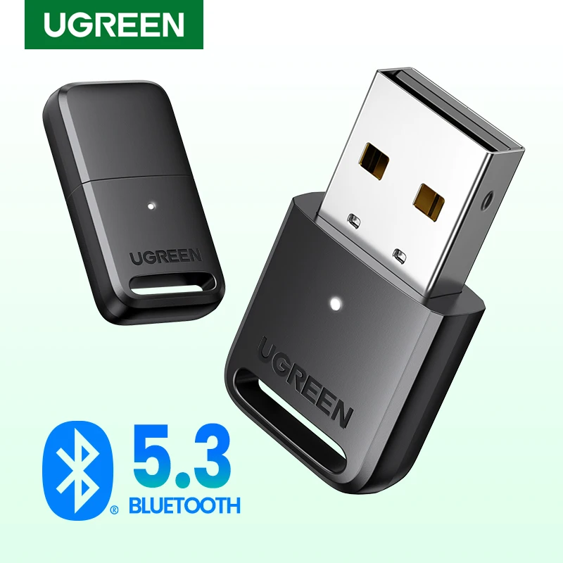 Адаптер UGREEN USB Bluetooth 4,0, беспроводной передатчик и приемник для ПК с Windows 10, 8, 7, XP, стереогарнитура Bluetooth