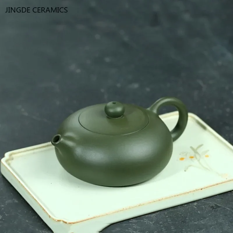 本物のYixing手作りティーポット、紫粘土ティーポット、美容ケトル、茶器、家庭用中国茶道ギフト、200ml