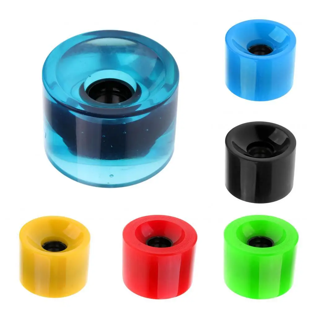 Longboard Wheels 70mm 51mm Blank Cruising Durable PU Pro Skateboard Wheel for Mini Cruiser Board