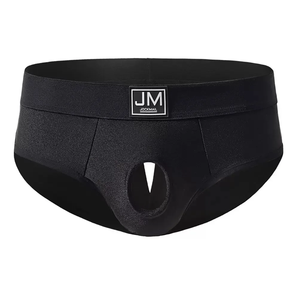 

New Men/Women Adjustable Brief Seamless Underwear Strap on JJ Strap on Harness Panties Briefs Female Sensual Erotic Lingerie