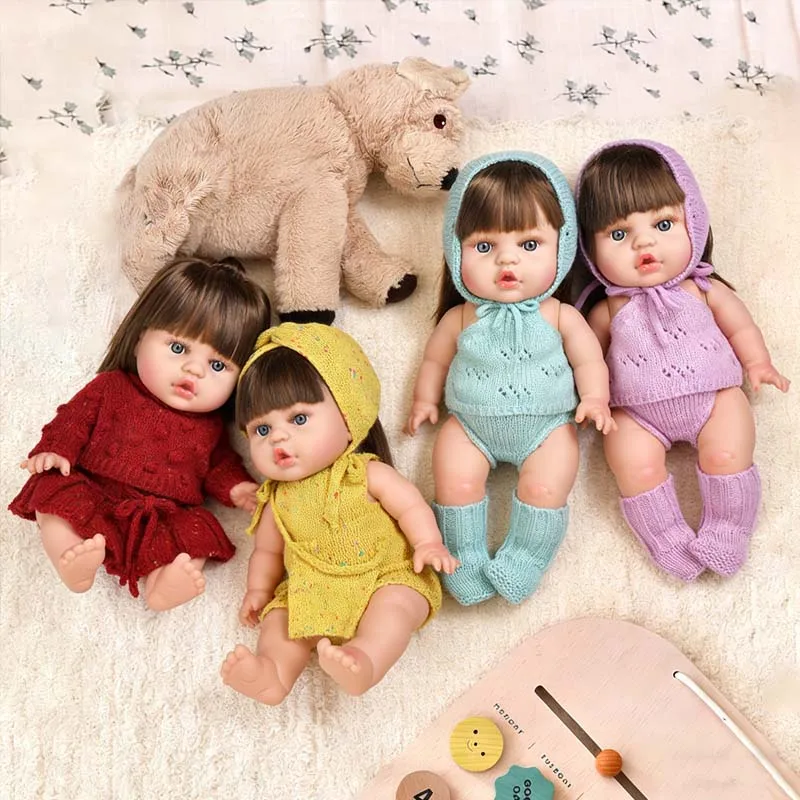 ตุ๊กตา Reborn ขนาด 13.39 นิ้ว ของเล่นเหมือนจริง ทำจากไวนิลทั้งตัว ตุ๊กตาเด็กทารก 34 ซม. เหมือนจริง ตุ๊กตาเด็กผู้หญิงแรกเกิด ตุ๊กตาเจ้าหญิง ของเล่นตุ๊กตาเด็ก ของขวัญ