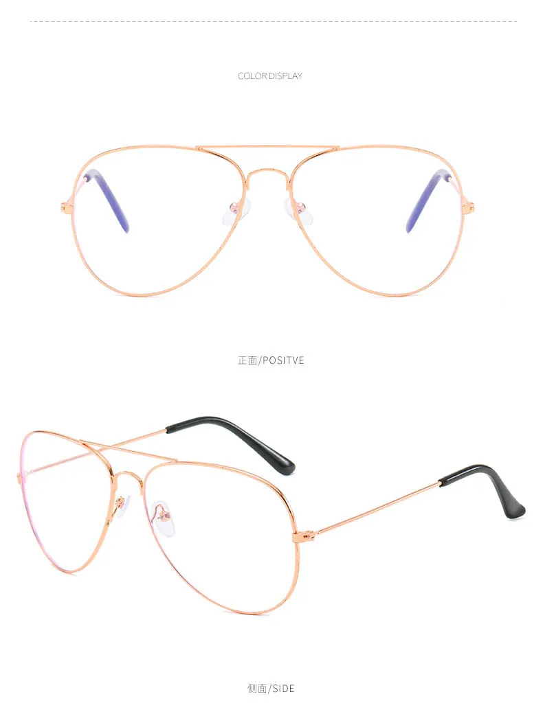 Pilot Anti-Blaulicht-Lesebrille für Männer und Frauen, Retro-Stil, Fertigbrille mit Sehstärke, Klare Gläser, Augenschutz-Lesehilfe – Detail 13