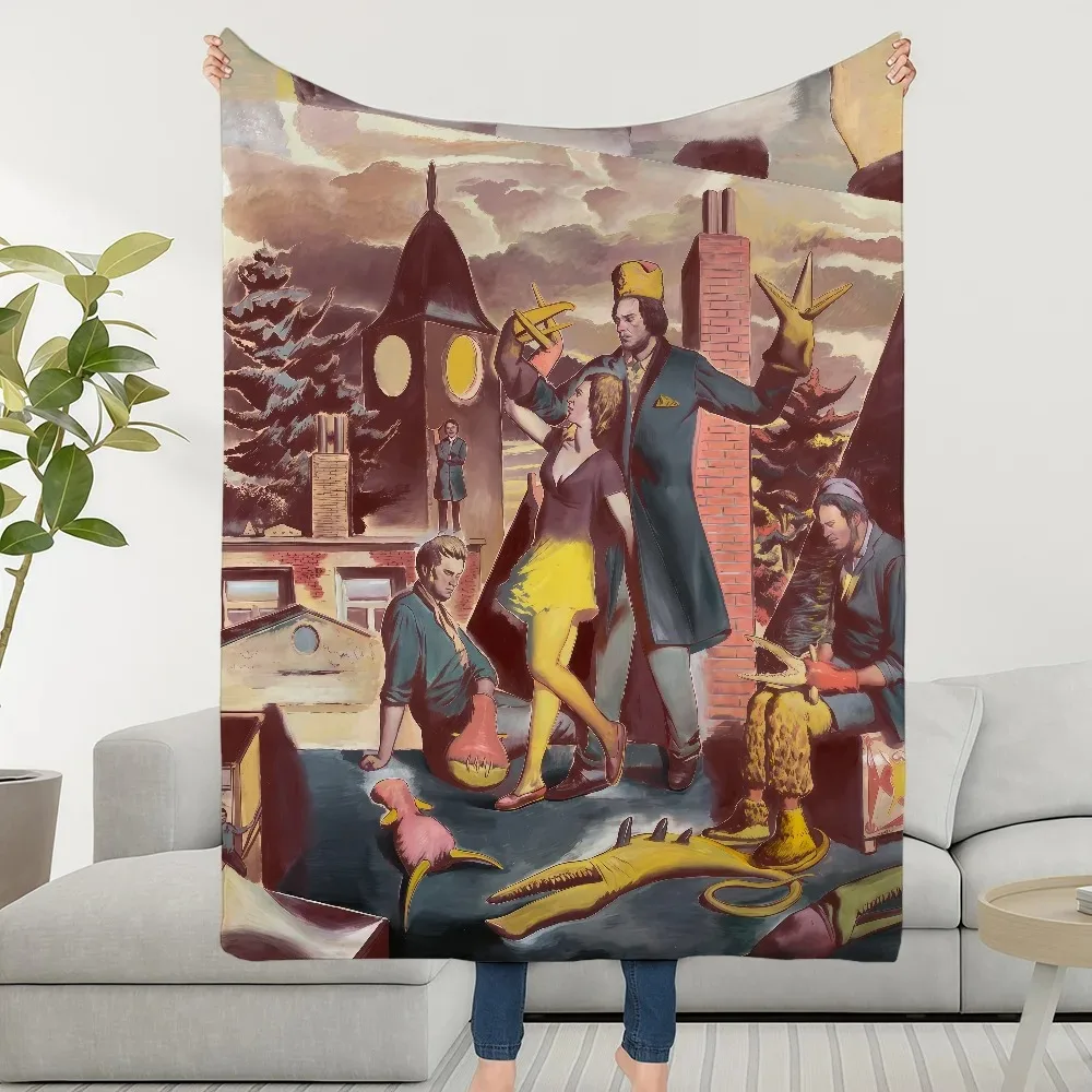 Artwork Blanket Throw Super R-Rauch Cosy Plush Living Room N-Neo Sofa Couch Childish Birthday Gifts