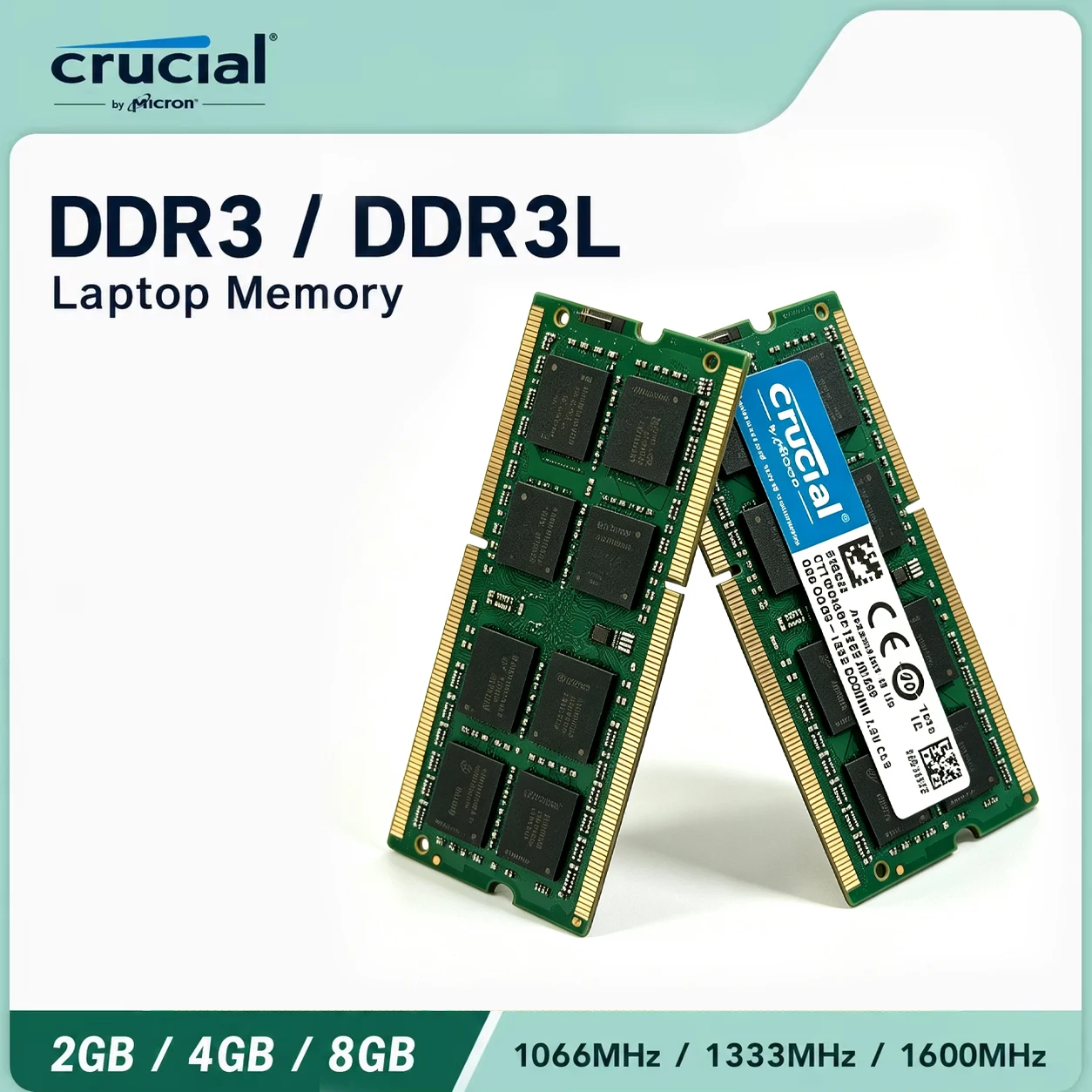 Memory Ram Upgrade - Cruciale DDR3 laptopgeheugen SODIMM 4GB &