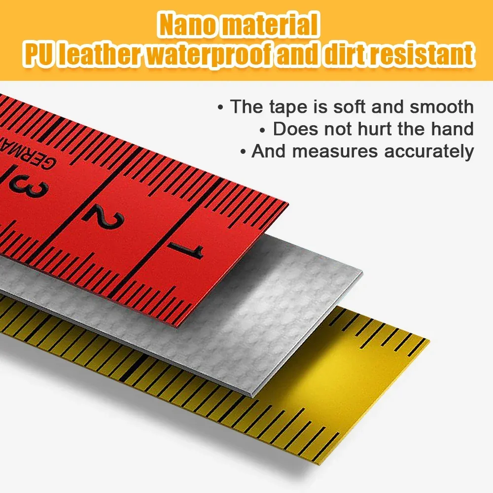 1.5m Body Measuring Tape Ruler Sewing Tailor Tape Mini Seamstress Measure Soft Flat Centimeter Tape Measure For Sewing Meter