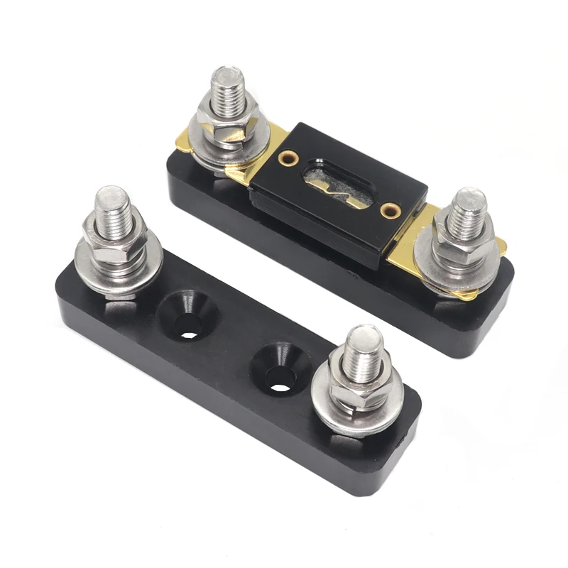 【1Set】ANS-800 Large-sized Fork-Type Fuse Holder - High-power Automotive Fuse Holder - Large Flat Insert Fuse Plate Holder