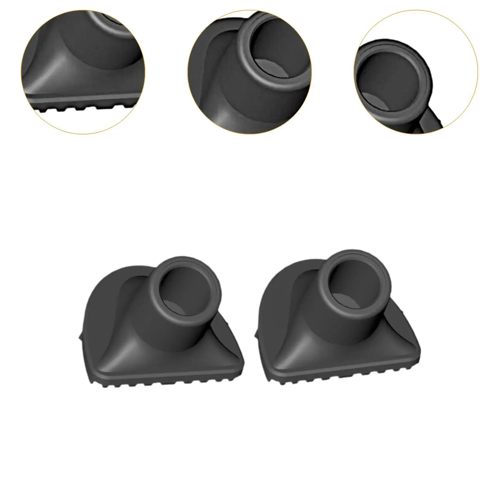 

Golf Bag Stand Leg Feet Non Slip Waterproof Silicone Strong Grip for Golf Bag Accessories Easy Installation