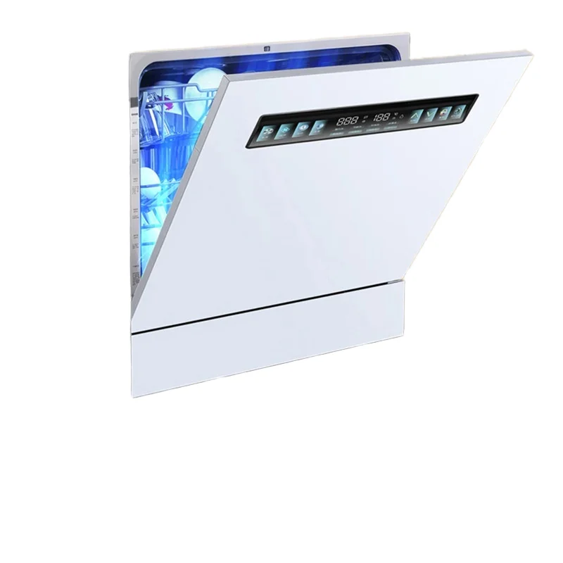 

Встраиваемая полностью автоматическая электрическая посудомоечная машина для трансграничной торговли, большая вместимость, нержавеющая сталь, энергоэффективная