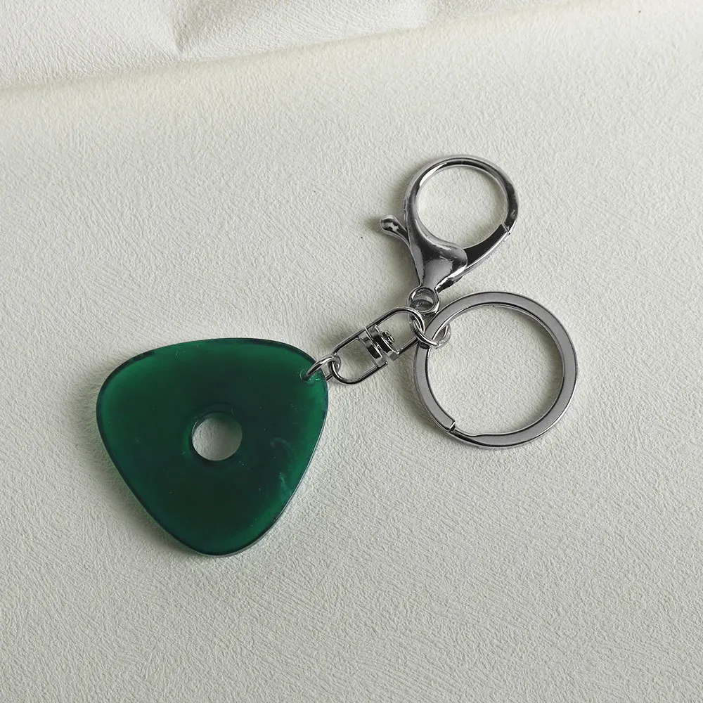 New Ghost Mother Carolin Saw Stone Keychain Anime Children Gift Emerald pendant keyring jewelry