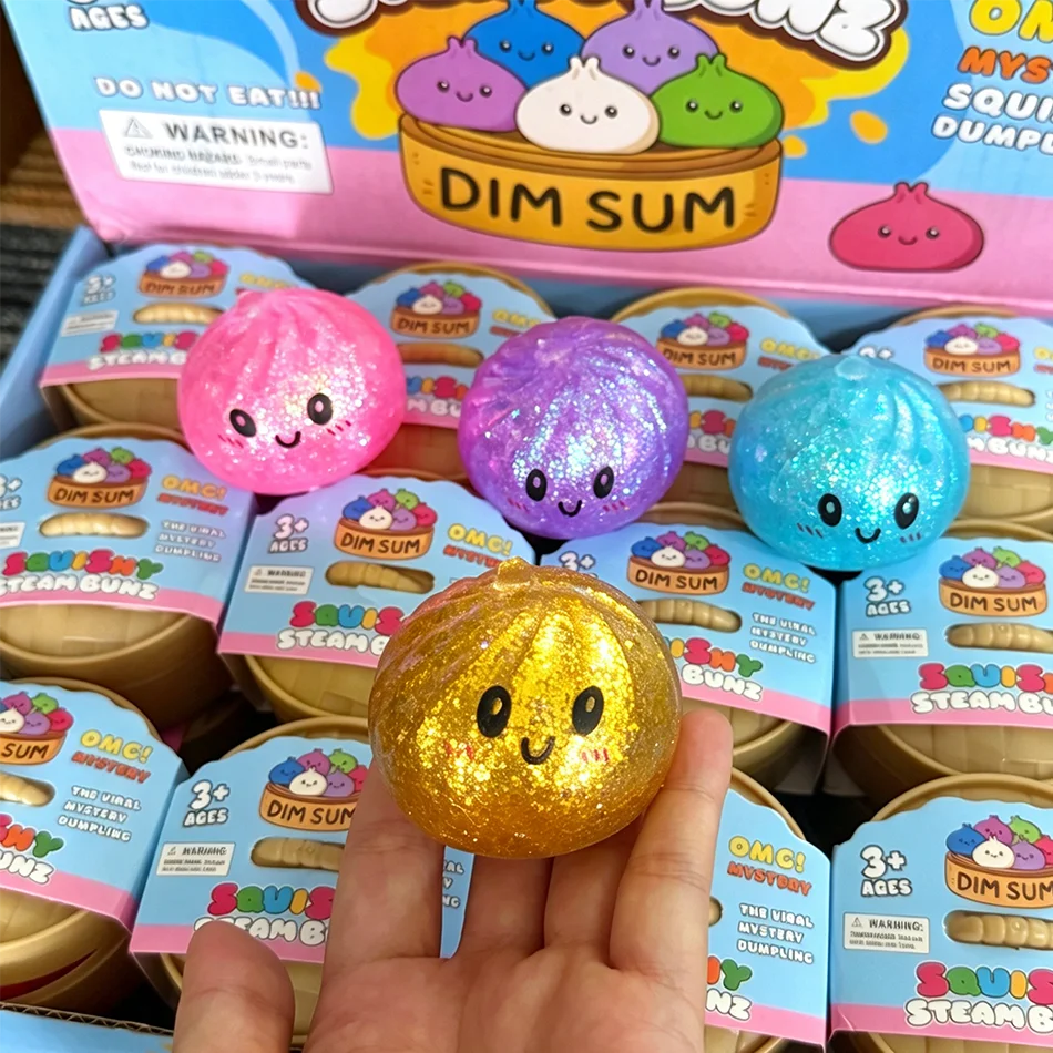 Mini Glitter Dumpling Squishy  - Electronics Latest Gadgets 评论和价格
