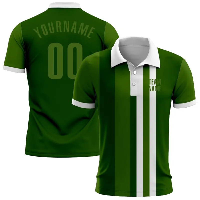 Summer Shirts Women For Men Personalized V-Shaped Graphic Polo Shirt 3D Print Golf Shirts Custom Your Name, Number, Team Name