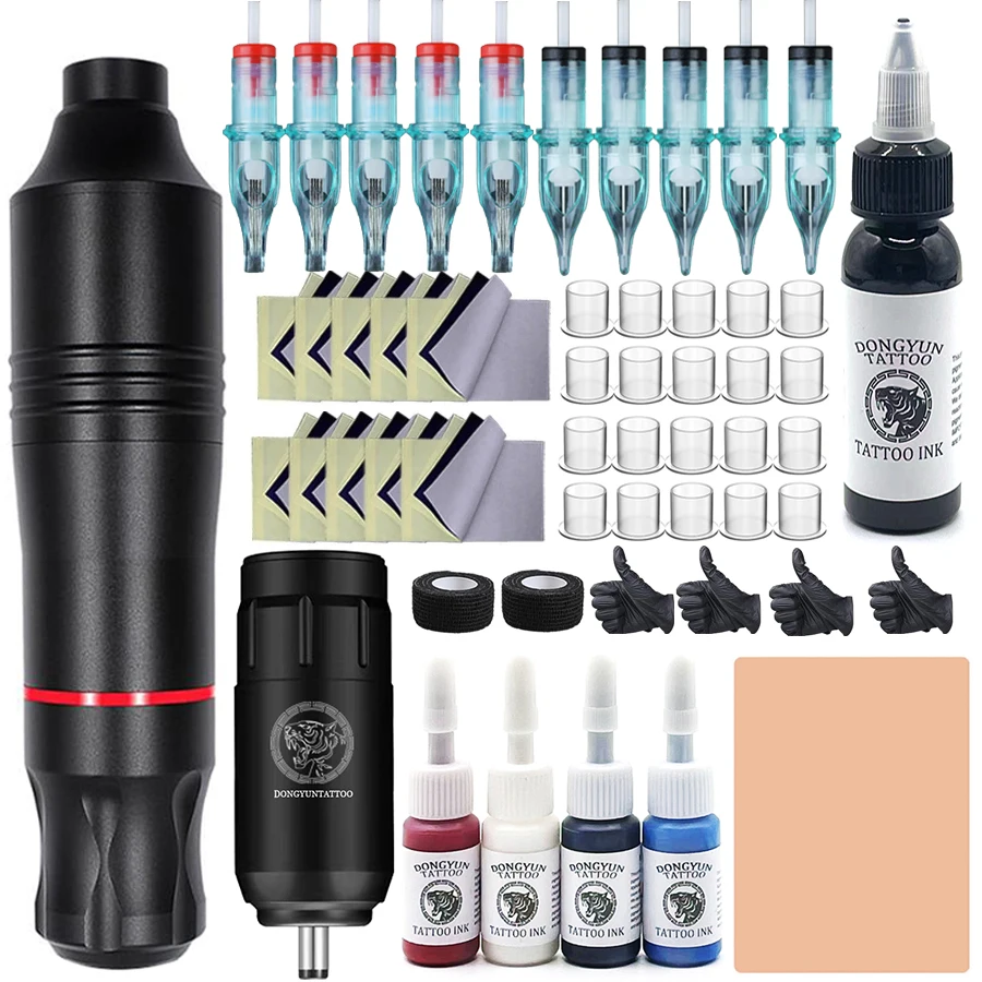 kit-rotary-pen-tattoo-sem-fio-maquina-com-bateria-fonte-de-alimentacao-agulhas-profissionais-kit-arma-para-artistas