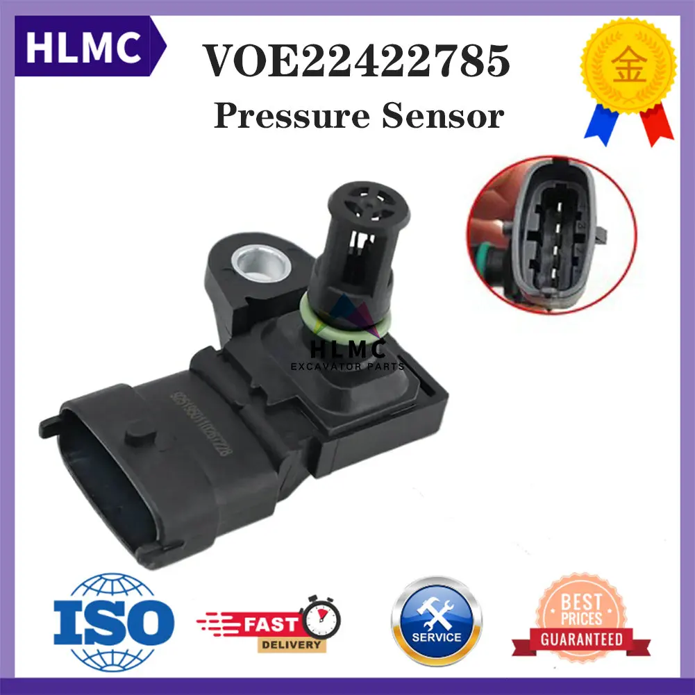 

22422785 A2C96053500 Intake Air Temperature Boost Pressure Sensor EC140D EC220D EC300D EC340D D11 D13 21097978 22329559 904-7704