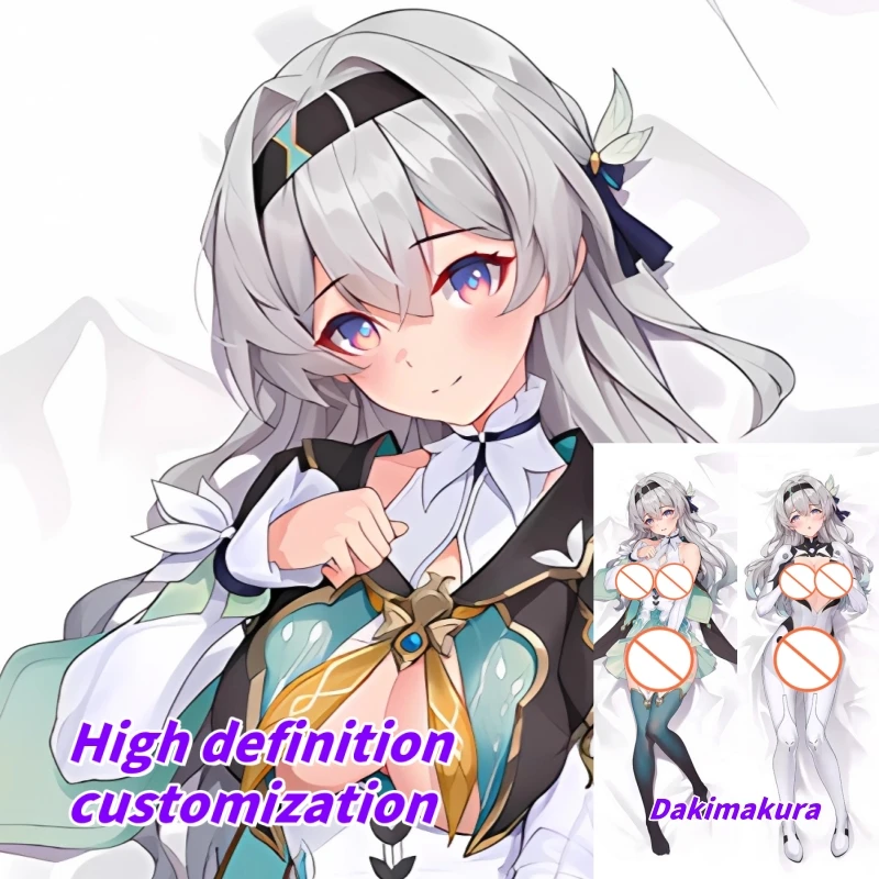 

Dakimakura Anime Pillow Case Honkai: Star Rail Firefly Double-sided Print Of Life-size Body Pillowcase Gifts Can be Customized