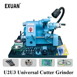 New 220V/380V Drill Sharpener Sharpening Machine For End Mill Twist Drill Cutter Grinding Too Cutter Grinder U2U3 Universal