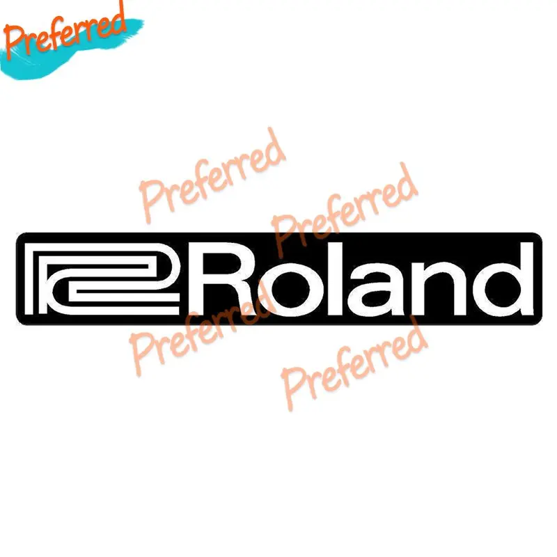 Roland Synthesizer Keyboard Piano Car Sticker Car Mirror Headlight Shade Window Laptop Motorcycle Surf Camping Vinyl Decal