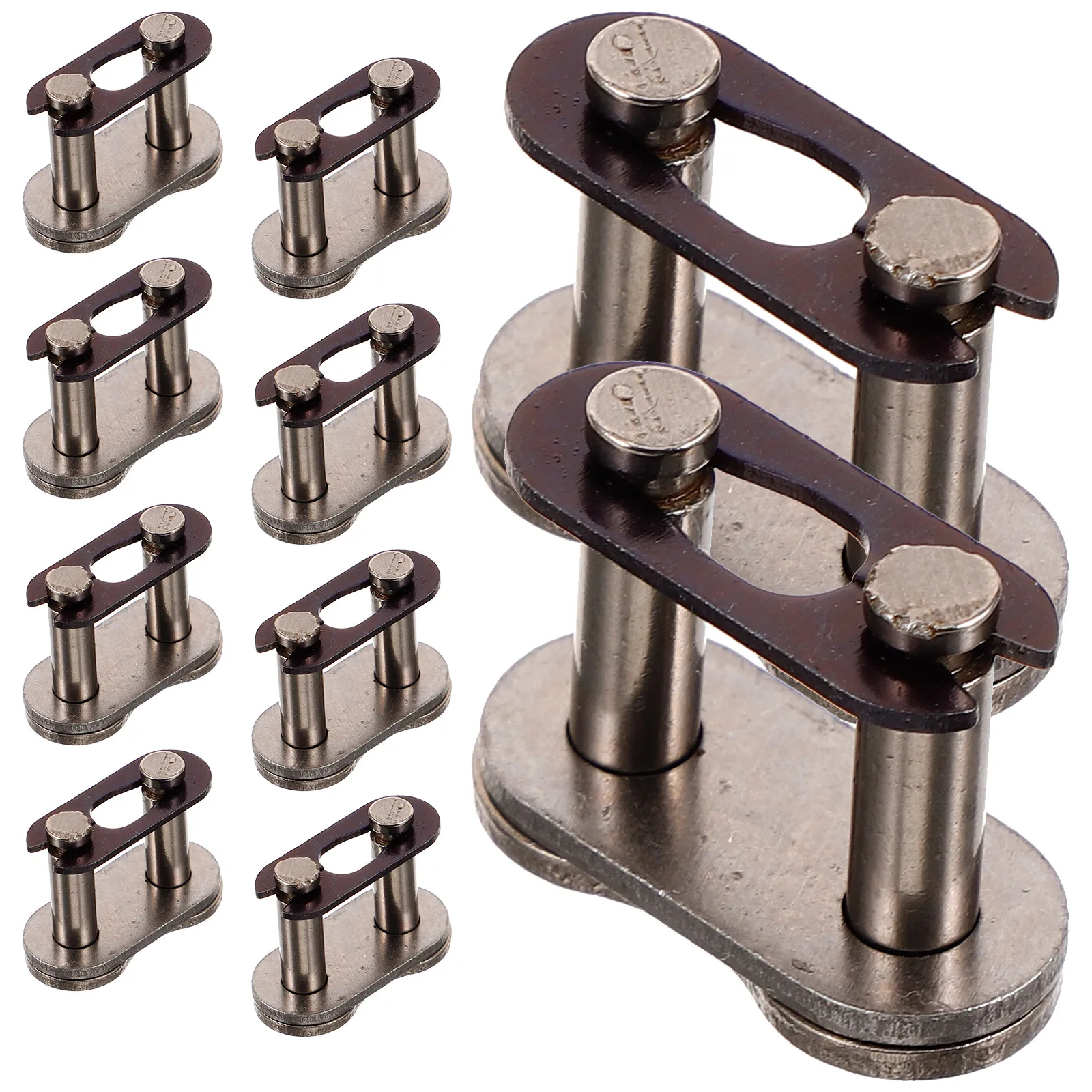 

10pcs Quick Buckle Supplies for Chain Standard Roller Chain Connecting Links Connecting Buckle Mini Motorcycles ATV 428 Metal
