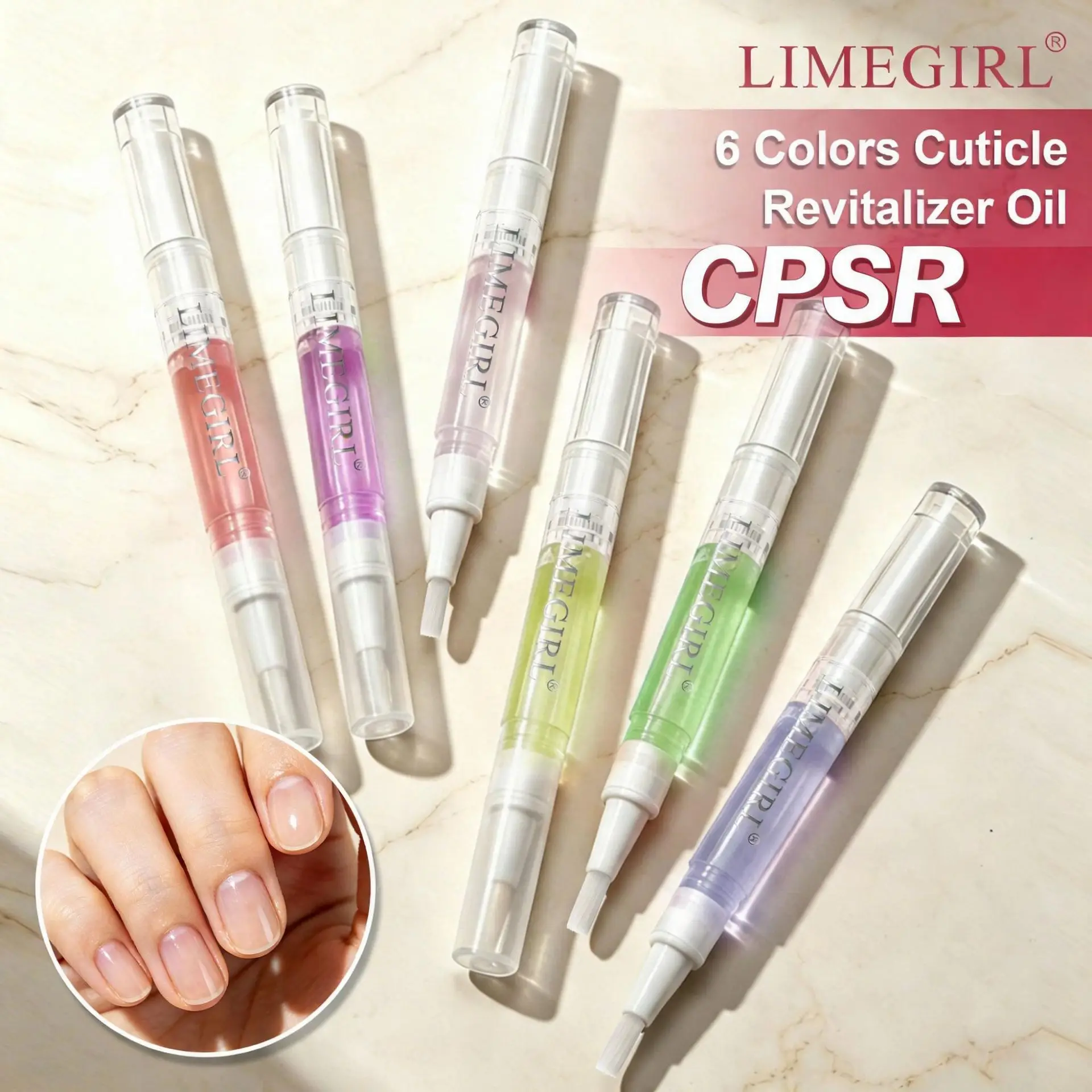 5Ml Nail Art Nutrition Pen Finger Edge Oil Nail Care Oil Nail & Cuticle Repair Portable Pen Hangnail Treatment
