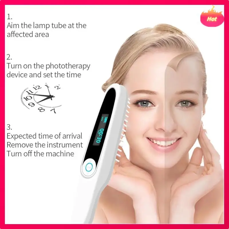 La lampada UVB per strumenti di bellezza UV ultravioletti AD viene utilizzata per la cura della pelle per realizzare la pelle idratata ed elastica con spina europea