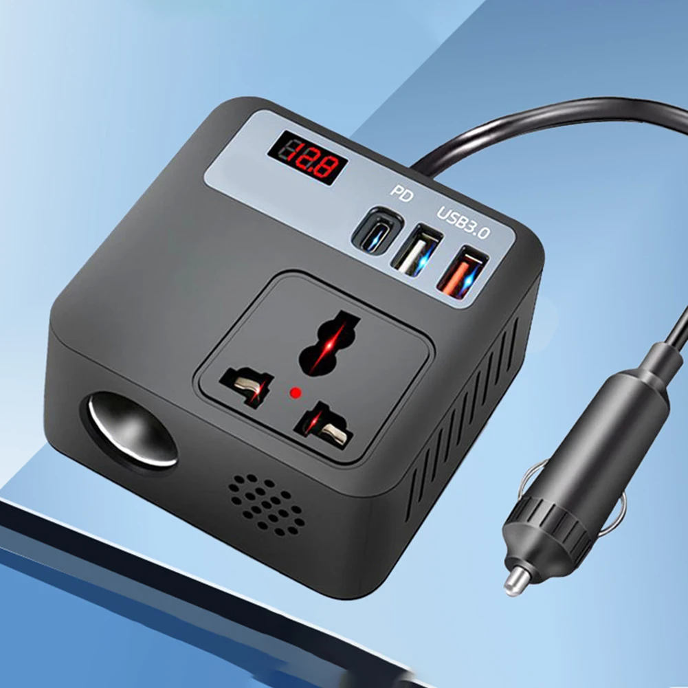200W Car Power Inverter 12V To 220V Converter 200W Continuous Power 12V To 220V Inverter 200W Inverter Direct installation Car
