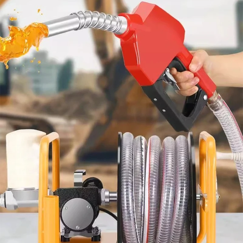 Diesel electric pump 12V/24V/220V 780W electric pump self priming pump high-power diesel refueling gun metering refueling machin