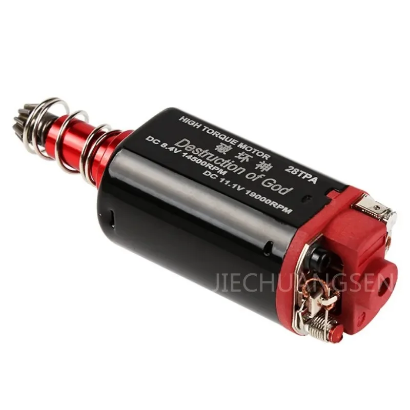 Imagem -03 - Motor de Alto Torque do Eixo Longo 480wa28tpa Nd-fe-b 11.1v 19000rpm