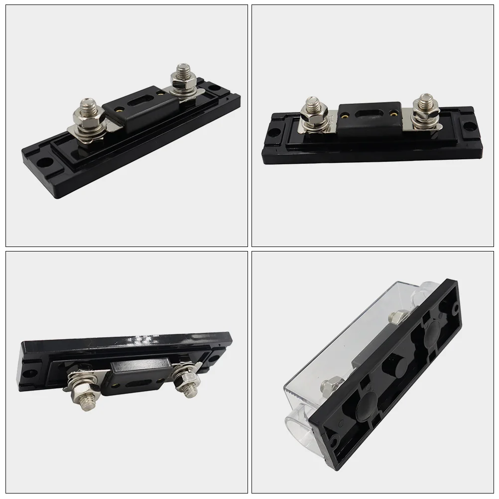 

250A Fuse Holder Terminal Distribution Block Overload Protection Anl Auto Fuse Block High Temp Resistant Shell