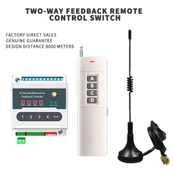 420-450MHZ self-locking version of The Water Level Switch Two-way Feedback Automatic Controller Wireless Remote Control Switch