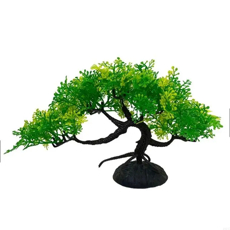 68UC Aquarium Plant Fish Fish Sanks Decorations Tree Tree Grass 13cm