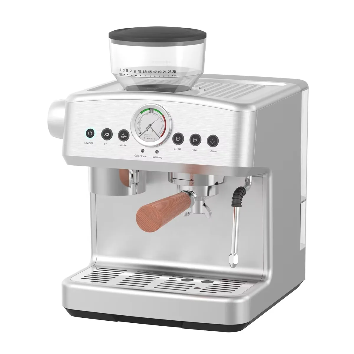 2026 Electric Programmable Bean Grinder Milk Frother Brew System Semi-Automatic Espresso Coffee Machine  Use 20 Bars