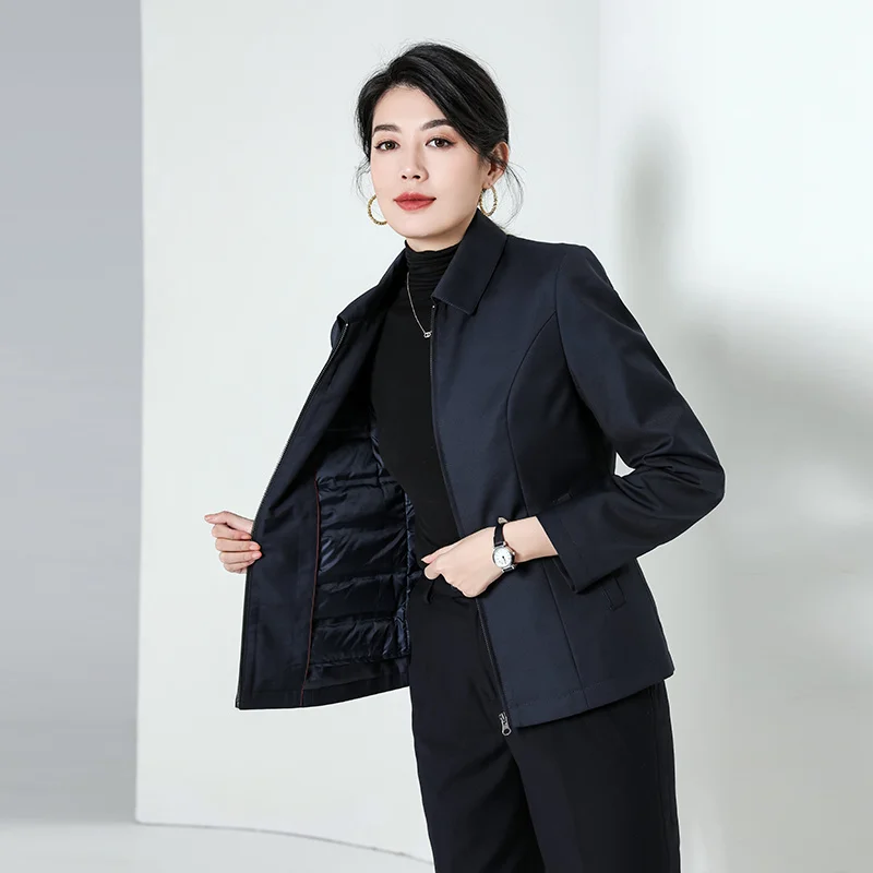 

Lightweight Down Coats Men & Women Corporate Workwear for Government Official