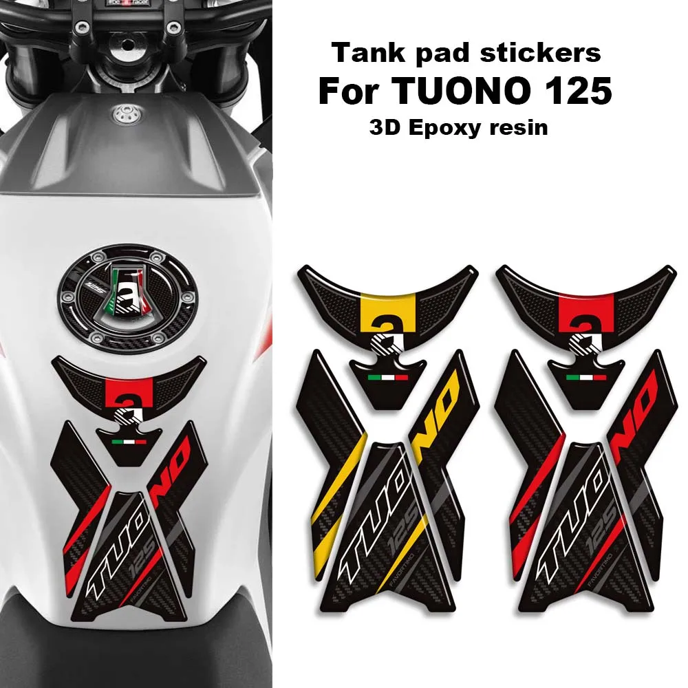 

﻿ For Aprilia TUONO 125 Tuono 125 3D Motorcycle Fuel Tank Pad Stickers Protector Decal New Decorative kit