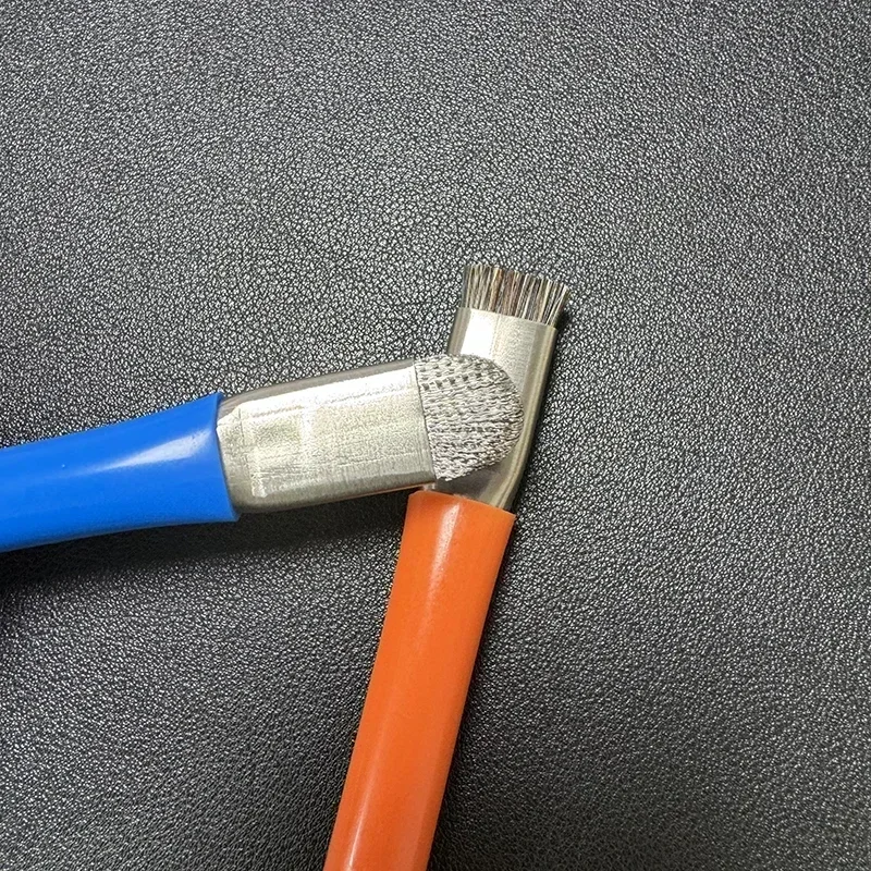 فرشاة آمنة مضادة للكهرباء الساكنة، فرشاة تنظيف PCB للوحة الأم للهاتف المحمول، مجموعة أدوات إصلاح الرأس المزدوج
