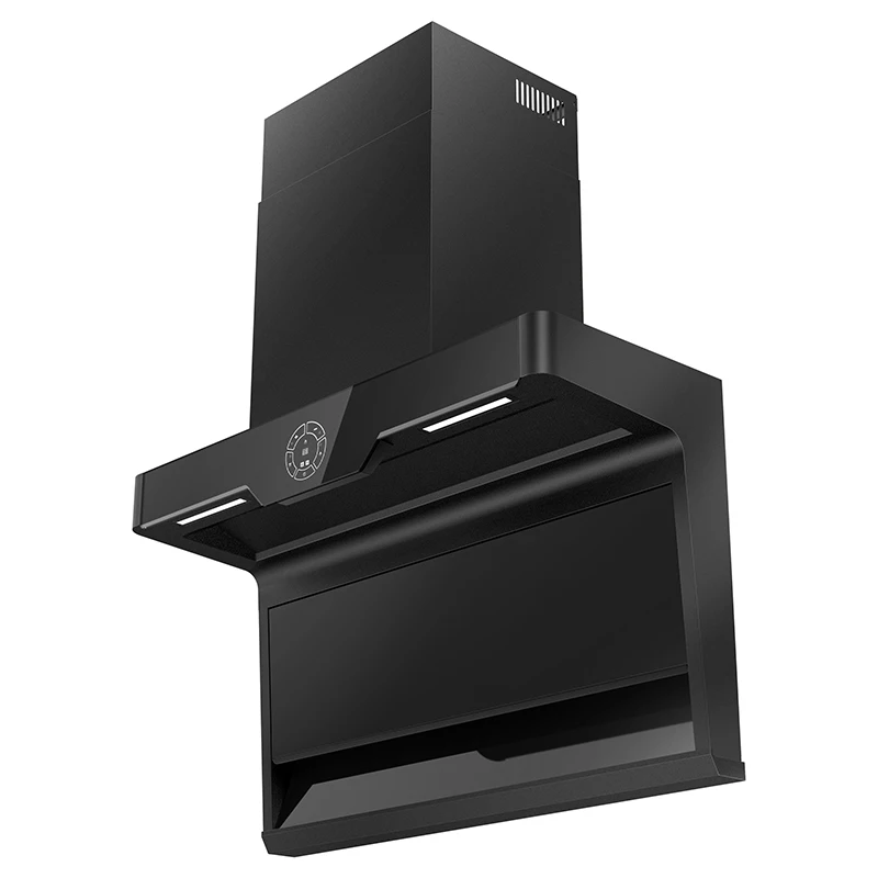 OEM Popular Reasonable Price Kitchen Chimney  Stainless Steel Cooker Hood Range Hood Tempered Glass